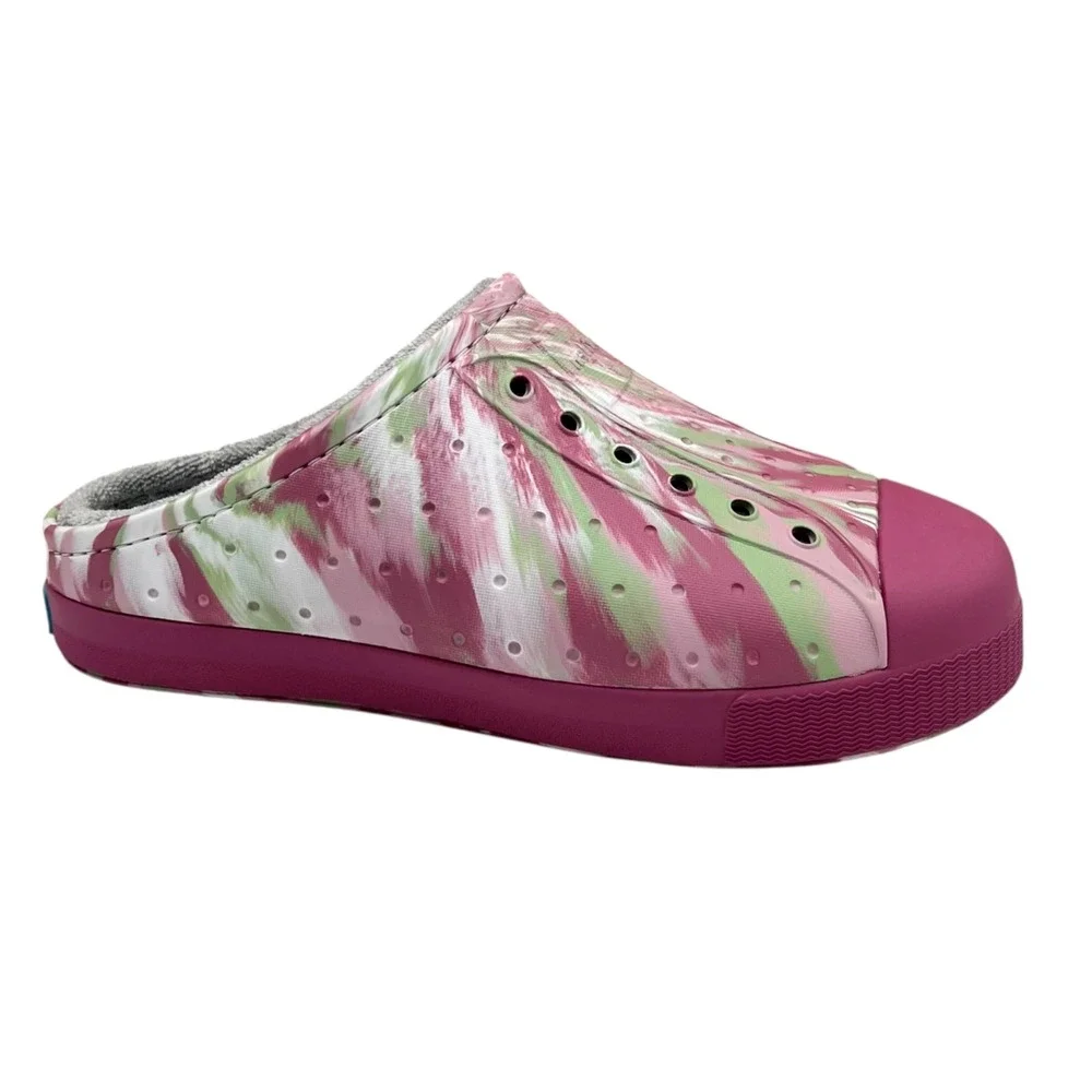 Native Youth Big Girls Jefferson French Terry Slip-On Shoes Size 5 Twilight Pink